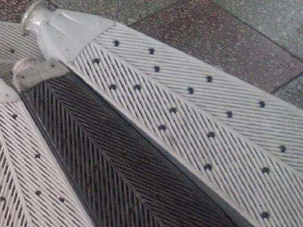 扇形过滤板